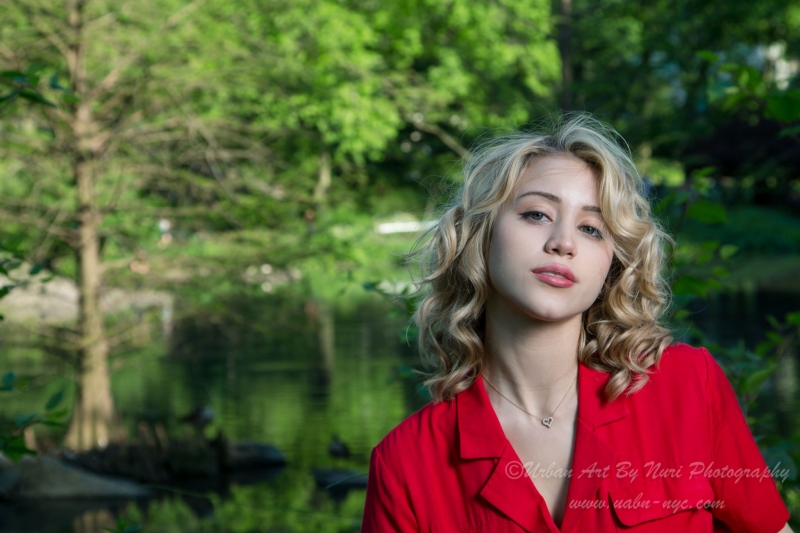Actress Caylee Cowan Photo Shoot in Central Park - M Nuri Shakoor